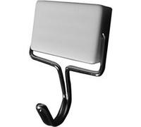 Lot de 2 crochets muraux magnétiques Fackelmann Tecno Gris,Blanc,Noir G