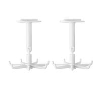 Lot de 2 crochets muraux polyvalents en forme de chats - Imperméables - Accessoires de maison pour chapeaux et serviettes dans n'importe quelle pièce