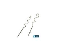 Lot de 2 crochets pétrisseurs pour batteur 3 MIX 5500 Seb, Krups - SS-203146