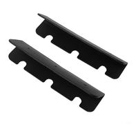 Lot de 2 crochets pour bateau pour siège de kayak, accessoires de bateaux gonflables compatibles avec les bateaux gonflables avec patchs d'ancrage de siège adaptés à la pêche (noir)