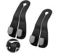 Lot de 2 Crochets pour Dossier de Siège de Voiture pour Citroen Jumpy SpaceTourer 2016-2023 2024, Crochet Sac à Main pour Voiture Accessoires de Voiture pour Intérieur,Carbon Black