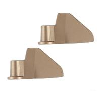 Lot de 2 crochets pour machine à pain - Accessoire de pétrissage plat - Modèle 110P1 - Doré - 68 x 38 mm