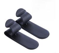 Lot de 2 crochets pour parapluie de voiture pour montage intérieur sur panneau latéral de console centrale ou garniture verticale sans vis ni outils