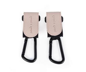 Lot de 2 crochets pour poussette - Pasito a Pasito Icon Rose