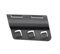 Lot de 2 crochets pour sac d'épicerie pour Tesla Model Y Juniper 2025-2026 en ABS pour organiser le coffre arrière de voiture - Noir - Économie d'espace - Installation dissimulée - Peut supporter plus