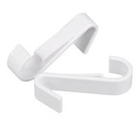 Lot de 2 crochets pour sèche serviette Fackelmann Tecno Transparent,Violet,Blanc