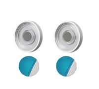 Lot de 2 crochets pour télécommande de projecteur - Fixation murale - Forte adhérence - Organisez votre espace de vie - Crochet de télécommande - Barre d'alimentation - Routeur - Boîte de rangement