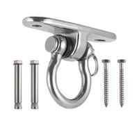 Lot de 2 crochets suspension robustes for balançoire, plaque fixe, for hamac yoga, chaise suspendue, for béton, plafond, bois Pour Chaise À Bascule(Color 2)