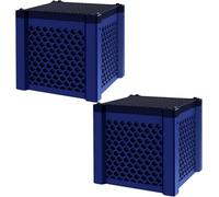 Lot de 2 cubes de charbon actif pour chevaux - Filtre à charbon actif - Abreuvoir pour chevaux - Cube de purificateur d'eau écologique pour une eau claire et propre,Activité de purification de l'eau a