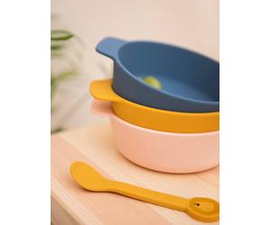 Lot de 2 cuillères 1er âge Animal en silicone mr lion TU