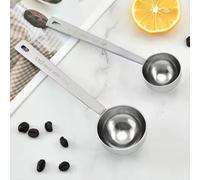 Lot de 2 cuillères à café en acier inoxydable - Cuillères doseuses de 30 ml