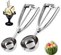 Lot de 2 cuillères à crème glacée avec gâchette Vendos85