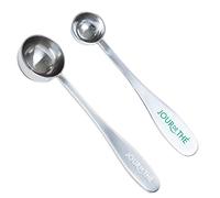 Lot de 2 cuillères doseuses | 1 x Cuillère doseuse pour thé en vrac | 1 x Cuillère-mesure à thé Matcha | 2,5ml et 5ml | Mesure précise et facile | Idéal en cadeau