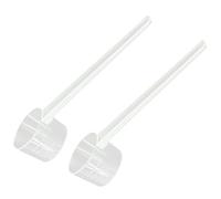 Lot De 2 Cuillères Doseuses À Long Manche, Cuillères Doseuses 5G, Cuillères Doseuses De Cuisine, Cuillères Doseuses Pour Thé Et Café, Cuillères Doseuses Pour Détergent