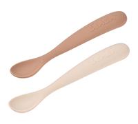 Lot de 2 cuillères silicone 1er âge avec boîte de transport Duo argile