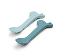 Lot de 2 cuillères silicone Lalee Bleu