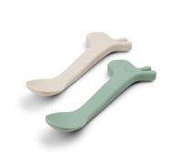 Lot de 2 cuillères silicone Lalee Vert