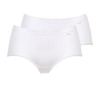 Lot De 2 Culottes Coton Sans Complexe Classique Coton - Blanc En Coton Bio