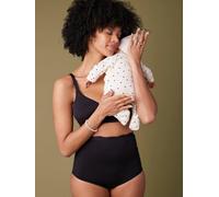 Lot de 2 culottes de grossesse taille haute sans coutures noir 38/40