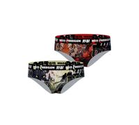 Lot de 2 culottes panther tiger rouge/noir/vert 10/12A
