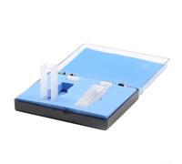 Lot de 2 cuvettes à quartz pour laboratoire, parfaites pour la spectroscopie infrarouge, forte résistance aux acides (50 mm)