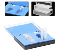 Lot de 2 cuvettes en quartz scellées pour spectroscopie infrarouge de laboratoire, résistantes aux acides et aux alcalins, 5 mm à 50 mm, transparentes avec côtés givrés, prend en charge l'analyse des
