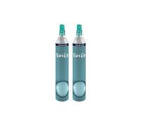 Lot de 2 cylindres CO2, 60 l. GasUp. Rechargeable et compatible avec toutes les marques.