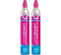 Lot de 2 cylindres de gaz co2 60l quick connect pour machine à gazéifier 2 x cylindre quick connect