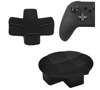 Lot de 2 D-pads métalliques pour Xbox One Elite Series 2, kit de coussinets directionnels pour manette Xbox One Elite Series 2/Xbox Elite 2 Core (noir)