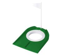 Lot de 2 de Golf - 17 x 13 cm - Outil de Putter de Golf avec Drapeau | Aide à l'entraînement des compétences du golfe avec Drapeau pour intérieur et extérieur