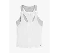 Lot De 2 Débardeurs À Dos Nageur 2 Pack Tank Top/White/ Light Grey Hthr - L
