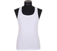 Debardeur hommes Athena COTON BIO X2 Blanc EU L