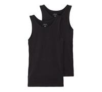 Lot de 2 débardeurs enfant Name it Nkm - black - 5 ans 6 ans