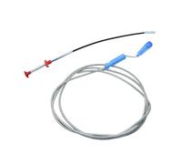 Lot de 2 Déboucheurs de Canalisation en Acier Inoxydable,Furet pour WC, Évier et Canalisation, Sonde de Débouchage Flexible et Efficace,spirale de nettoyage de tuyau Longueurs 3m et 0,6m