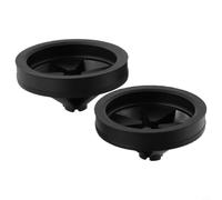 Lot de 2 déchets silencieux en caoutchouc EPDM pour protection