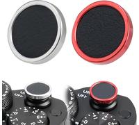 Lot De 2 Déclencheurs D'Appareil Photo En Cuir Pu Souple Pour Fuji X-M5 X-T50 X100Vi X-T5 X-T4 X-T3 X-T30 Ii X-E4 X-E3, Nikon Zf Df, Leica M10 M9 M8 M7 (Argent & Rouge)[Z4890]