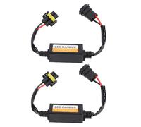 Lot de 2 décodeurs Canbus pour phares LED avec fiche H8 H9 H11 anti-scintillement et anti-scintillement - Condensateur de résistance