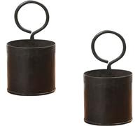 lot de 2 décorations de jardin vintage Pot de fleurs Pot de fleurs Solia