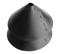 Lot de 2 déflecteurs anti-écureuils, déflecteur d'écureuils de 35, 6 cm large, bouchon protection, accessoires pour mangeoire à oiseaux en plein air, pour sauver les maisons des ratons laveurs