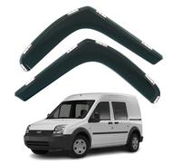 Lot de 2 déflecteurs d'air compatibles avec Ford Transit Connect 2002 2003 2004 2005 2006 2007 2008 2009 2010 2011 2012 2013.