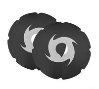 Lot de 2 déflecteurs de nettoyage de vélo pour frein à disque et prévention des taches d'huile - Convient pour les vélos de montagne et de route - En PVC de 66/27" 5/29"