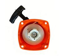 Lot de 2 démarreurs à bobine pour moteurs de débroussailleuse à essence - Compatible avec les modèles H143G et G45, construction en plastique, installation facile, accessoire de tondeuse à gazon