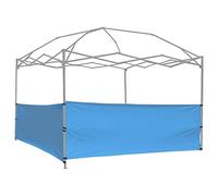 Lot de 2 Demi-Panneaux latéraux pour auvent escamotable, tonnelle, abri de Tente, 3 x 3 m, 3 x 4,6 m, 3 x 6 m, 2 Demi-Murs Bleus Uniquement