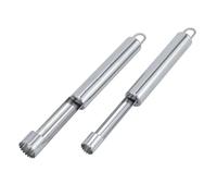 Lot de 2 dénoyauteurs de pommes, en acier inoxydable, robuste pour la cuisine, dénoyauteur de pommes, préparation des fruits, outil de cuisine, dénoyauteur en acier inoxydable, durable