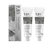 Lot de 2 dentifrices blanchissants anticaries pour protection avancée de l'émail et renforcement des dents, réduction de la sensibilité dentaire, haleine fraîche, protection sûre de la décomposition