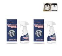 Lot de 2 dérouillants haute performance pour métal - 120 ml - Dissolvant puissant pour métal et acier inoxydable - Dissolvant de rouille puissant pour Iron, hautement concentré pour acier et fer