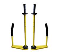 Lot de 2 dérouleurs de film étirable pour emballage ? Dévidoir manuel professionnel ergonomique pour film étirable, convient pour une largeur de film de 30 à 50 cm, robuste et durable ? Dévidoir pour
