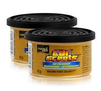 Lot de 2 désodorisants California Scents Car Scents Golden State Delight 7022