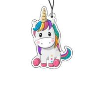 Lot de 2 désodorisants licorne amusante pour voiture, diffuseur de parfum, tuning, désodorisant pour voiture