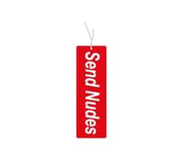 Lot de 2 désodorisants pour voiture, motif « Send Nudes », impression de haute qualité, matériau durable, parfum agréable pour voiture, cuisine, garage, salle de bain